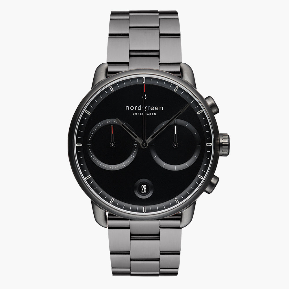 Pioneer Gun Metal 42mm