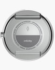 Infinity - BUNDLE White Dial Silver | Mesh / Grey Leather Straps