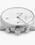 Pioneer - BUNDLE White Dial Silver | Brown Leather / Black Leather Straps