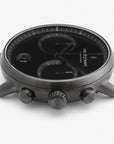 Pioneer - BUNDLE Black Dial Gun Metal | Brown Leather/ Black Leather Straps