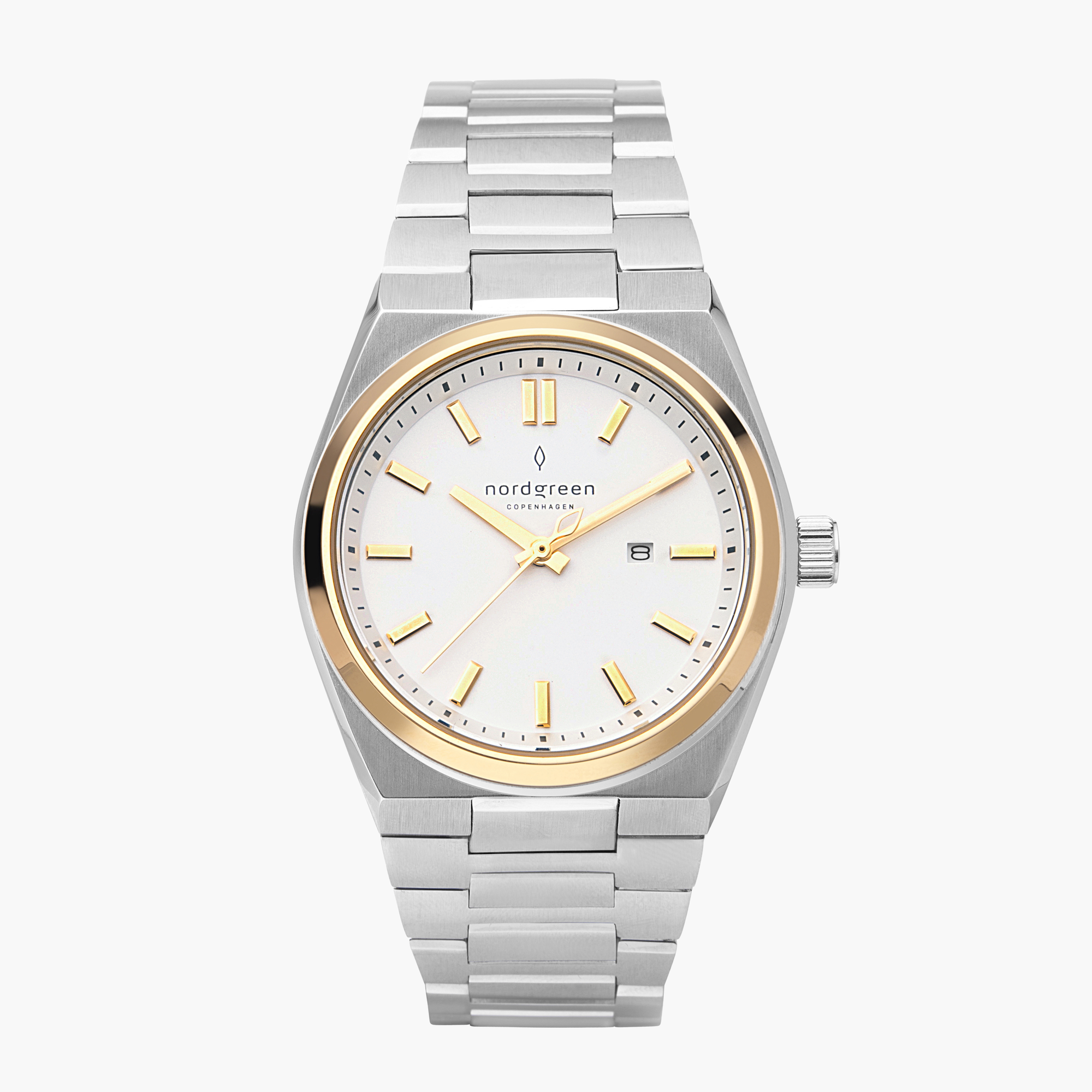 Succession Silver &amp; Gold Bezel 35mm