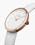 Infinity - BUNDLE White Dial Rose Gold White Dial | Mesh / White / Navy Straps
