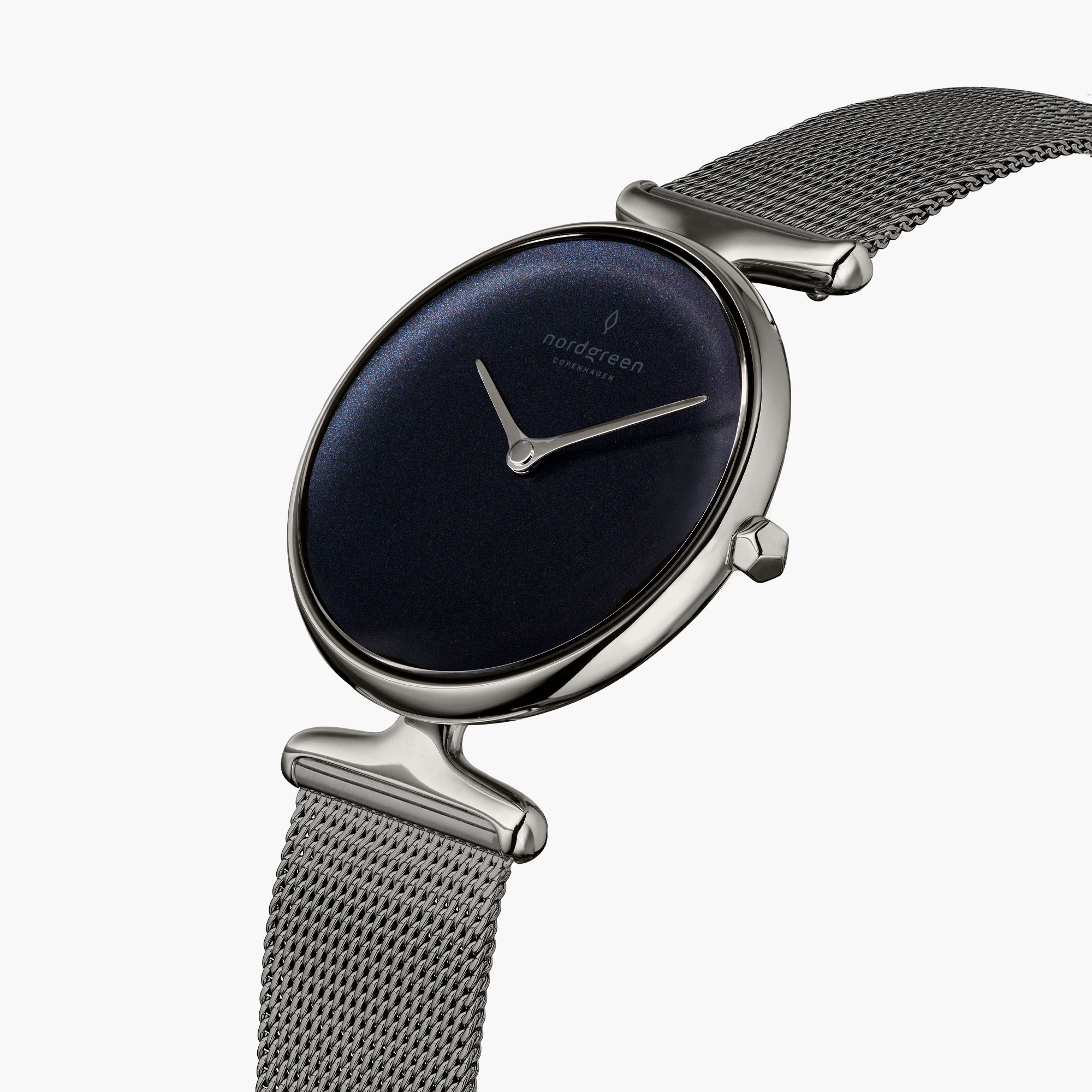 Unika - BUNDLE Rainbow Black Dial Gun Metal | Black Leather / Brown Leather / Mesh Straps