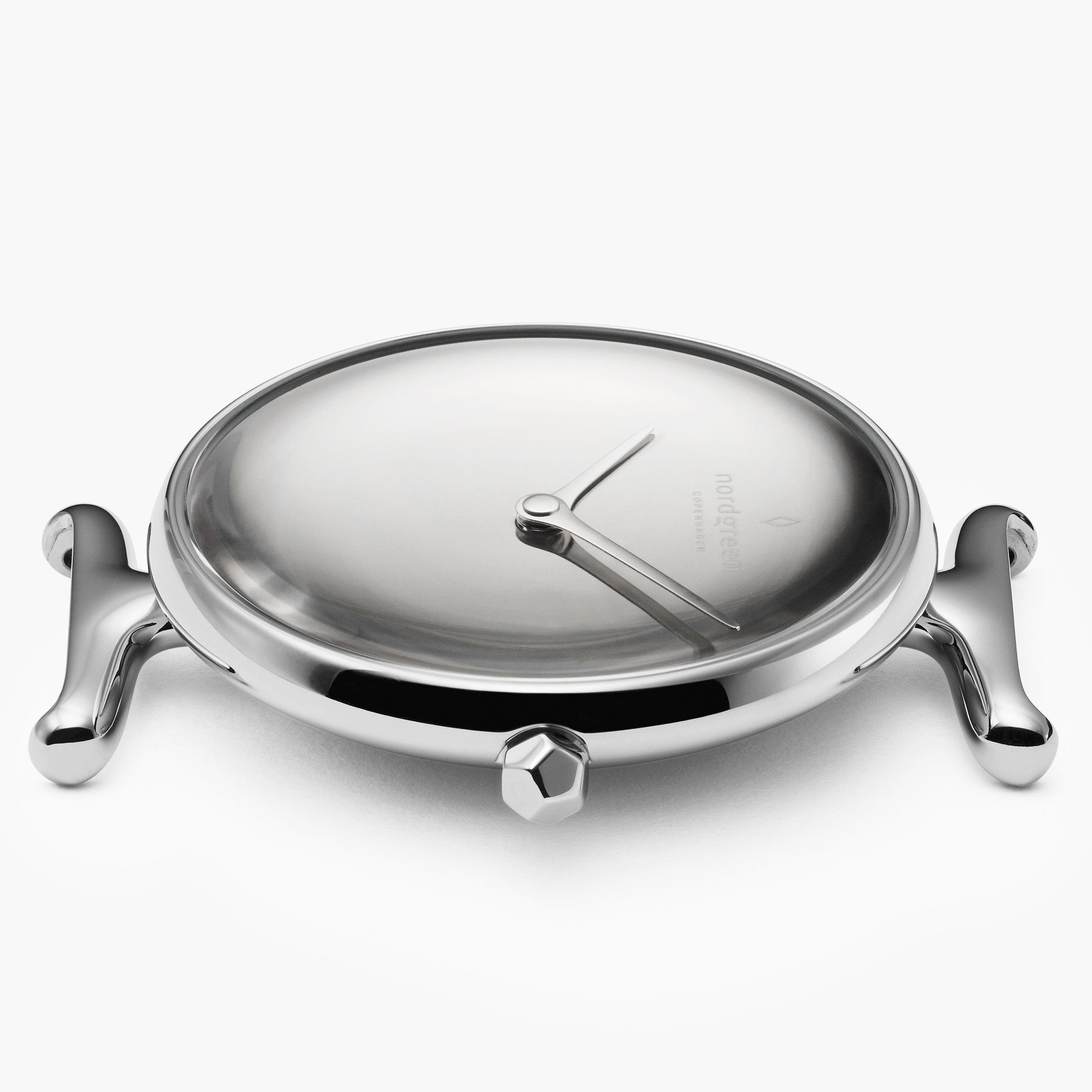 Unika - BUNDLE Polished Metal Dial Silver | Black Leather / Mesh Straps